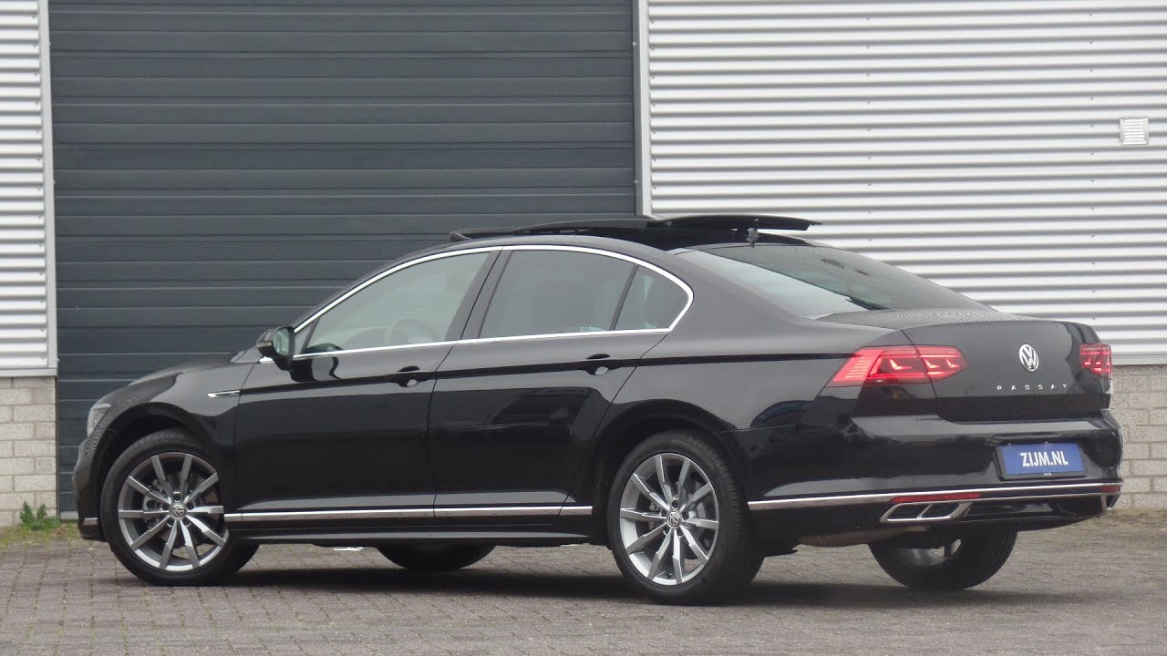 Volkswagen NEW Passat R-Line 2020 in 4K Deep Black Pearl 18 inch Montery walk around & detail inside