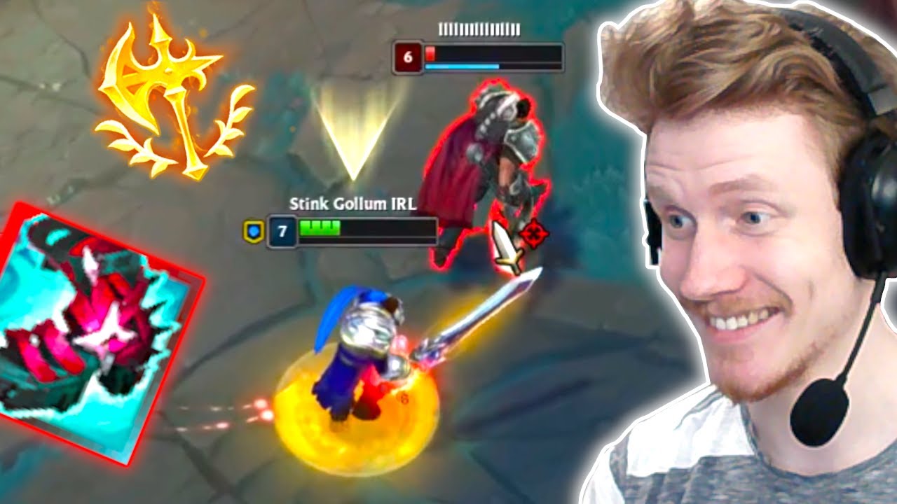 New Conqueror Haste Garen bullying Darius :D