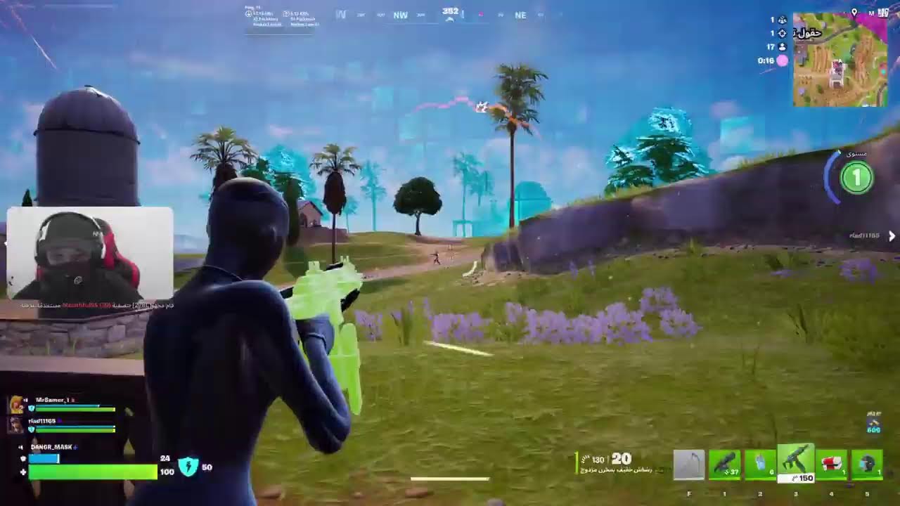 بث  فورت نايت نلعب اطوار منوعة