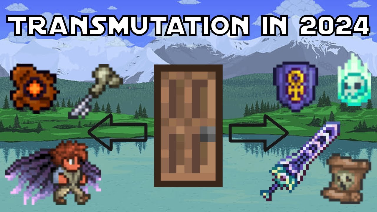 Как превратить дверь в любой предмет в Terraria 2025