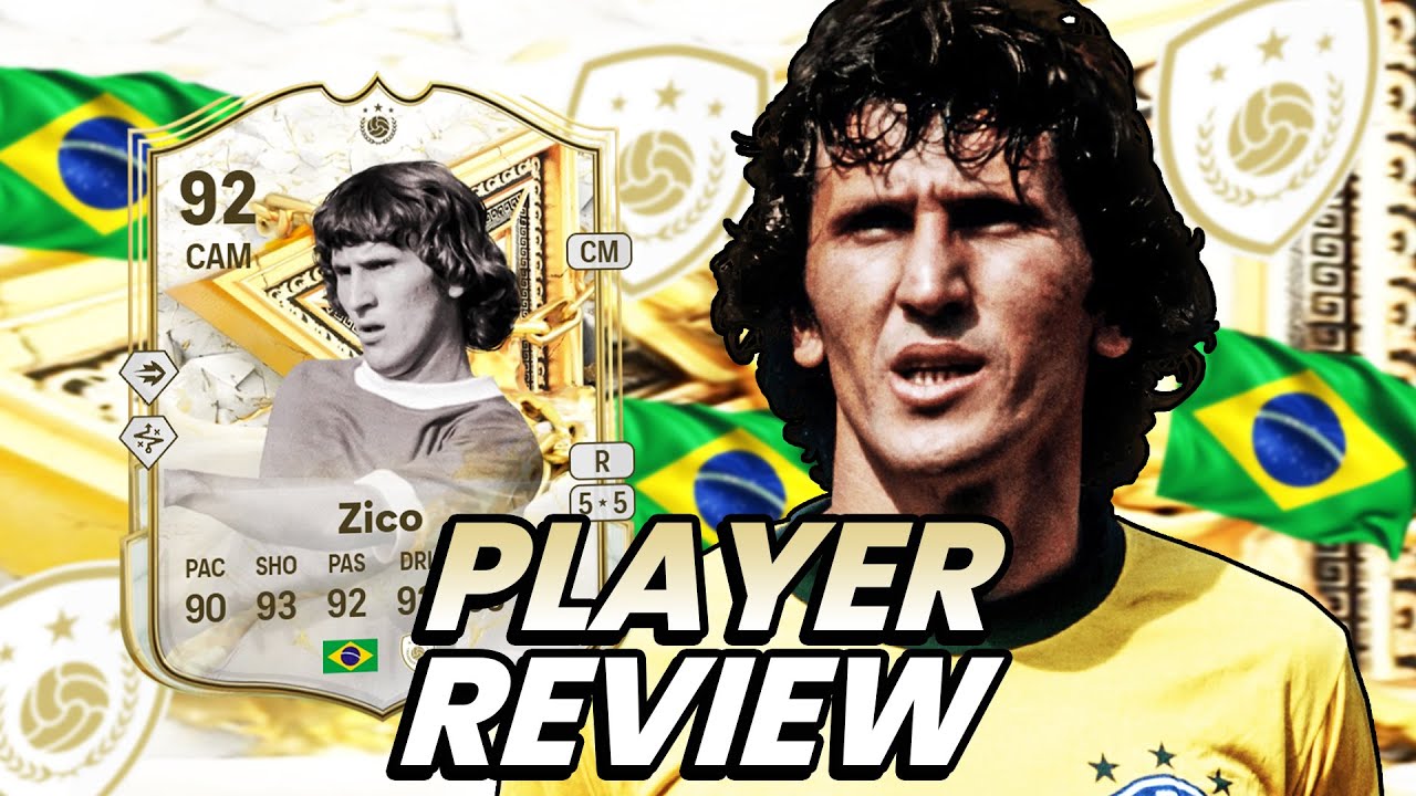5⭐5⭐ 92 FUT IMMORTALS ICON ZICO SBC PLAYER REVIEW! FC 25 ULTIMATE TEAM