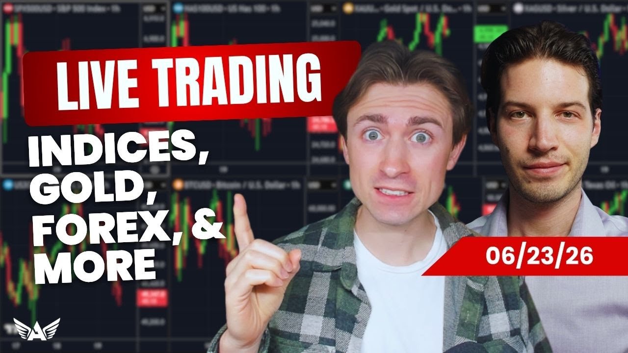 LIVE Trading Gold, Nasdaq, Forex | A1 Trading Show
