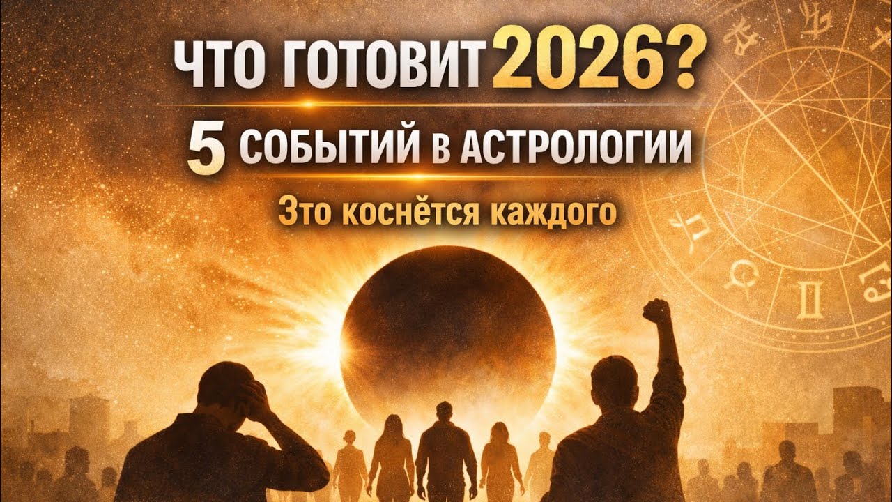 5 главных событий 2026 #астрология #гороскоп #транзиты #гороскопнагод #юпитер #нептун 