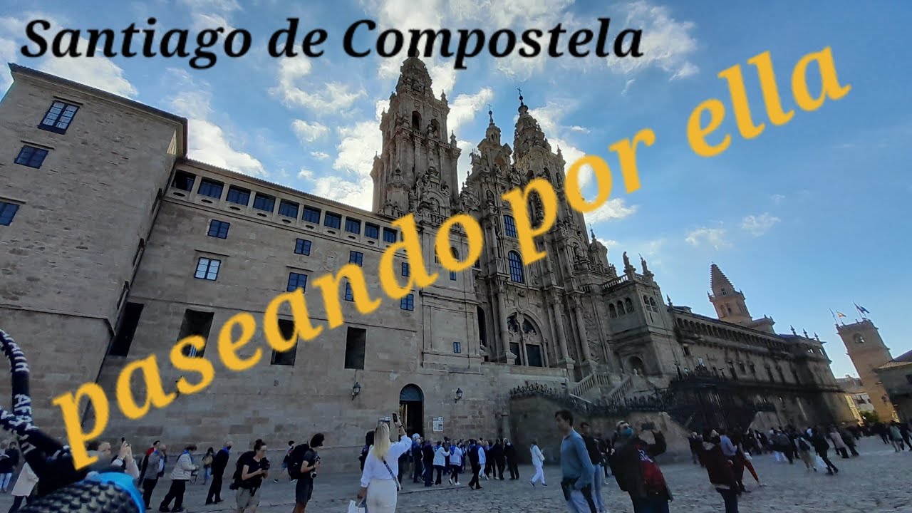 👉 Por las calles de ✅ Santiago de Compostela ✅ #norbertobuencamino #aventurasdenorberto #galicia