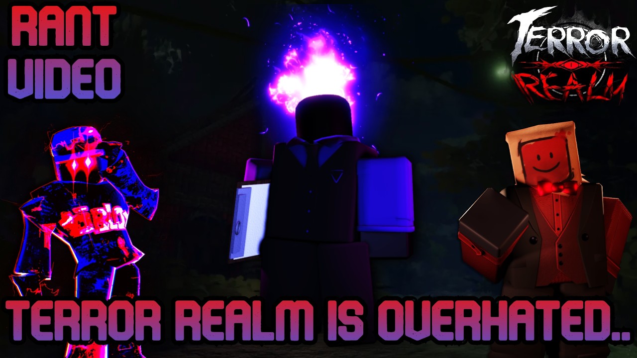 TERROR REALM незаслуженно критикуют... Видео с гневной тирадой!