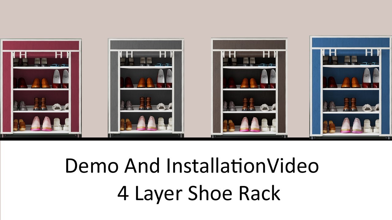 4 Layer Shoe Rack Installation Video (Hindi)