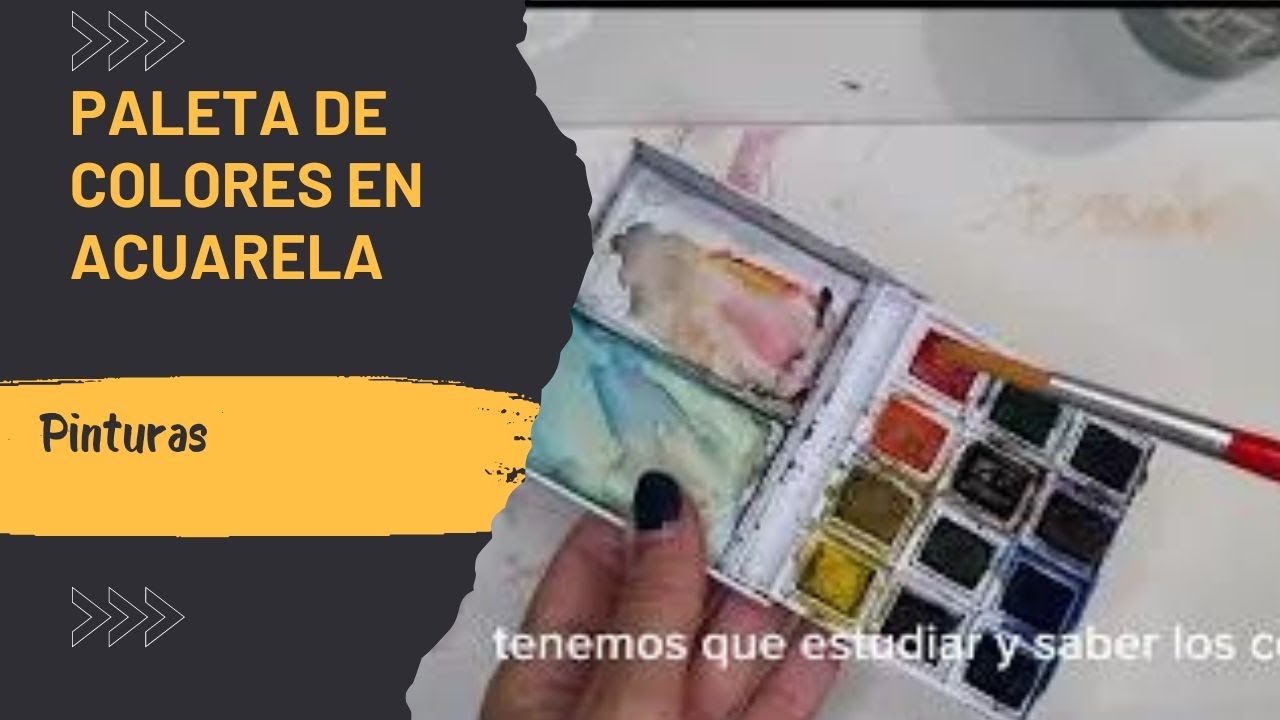 Conocemos nuestra PALETA DE COLORES ACUARELA