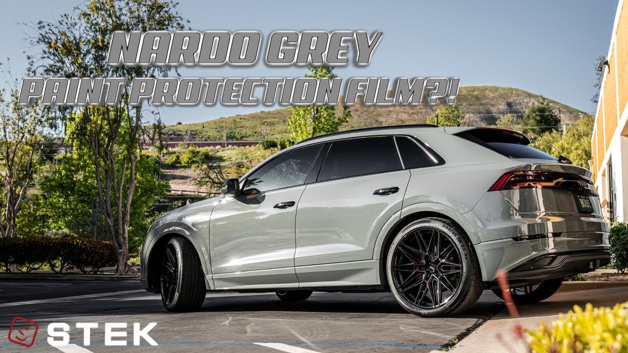 Nardo Grey Paint Protection Film?! STEK DYNOgrey Audi Q8