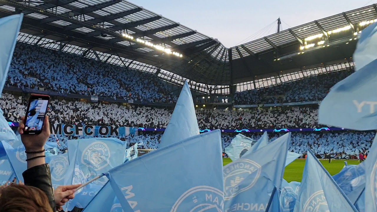 Shalala Shalala City Electric Atmosphere Manchester City Vs Tottenham 4-3