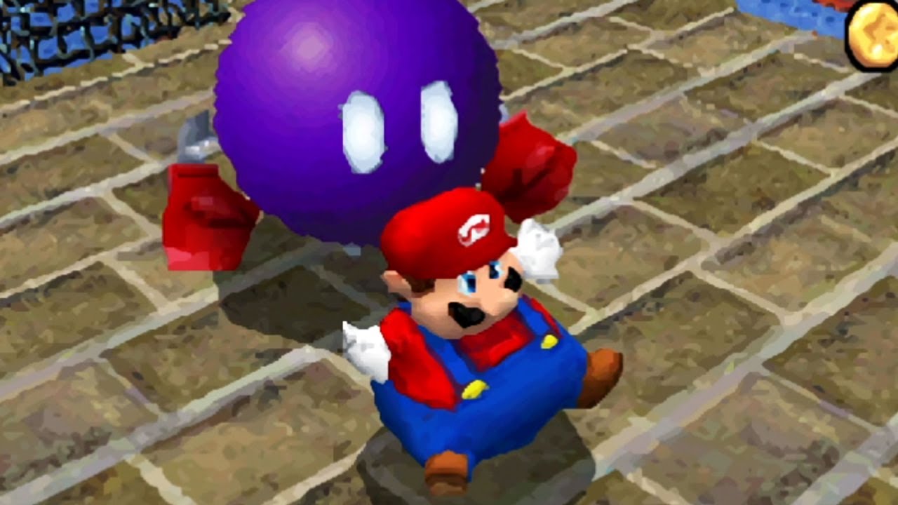 Super Mario 64 DS - 100% Walkthrough - Course 11 Wet-Dry World