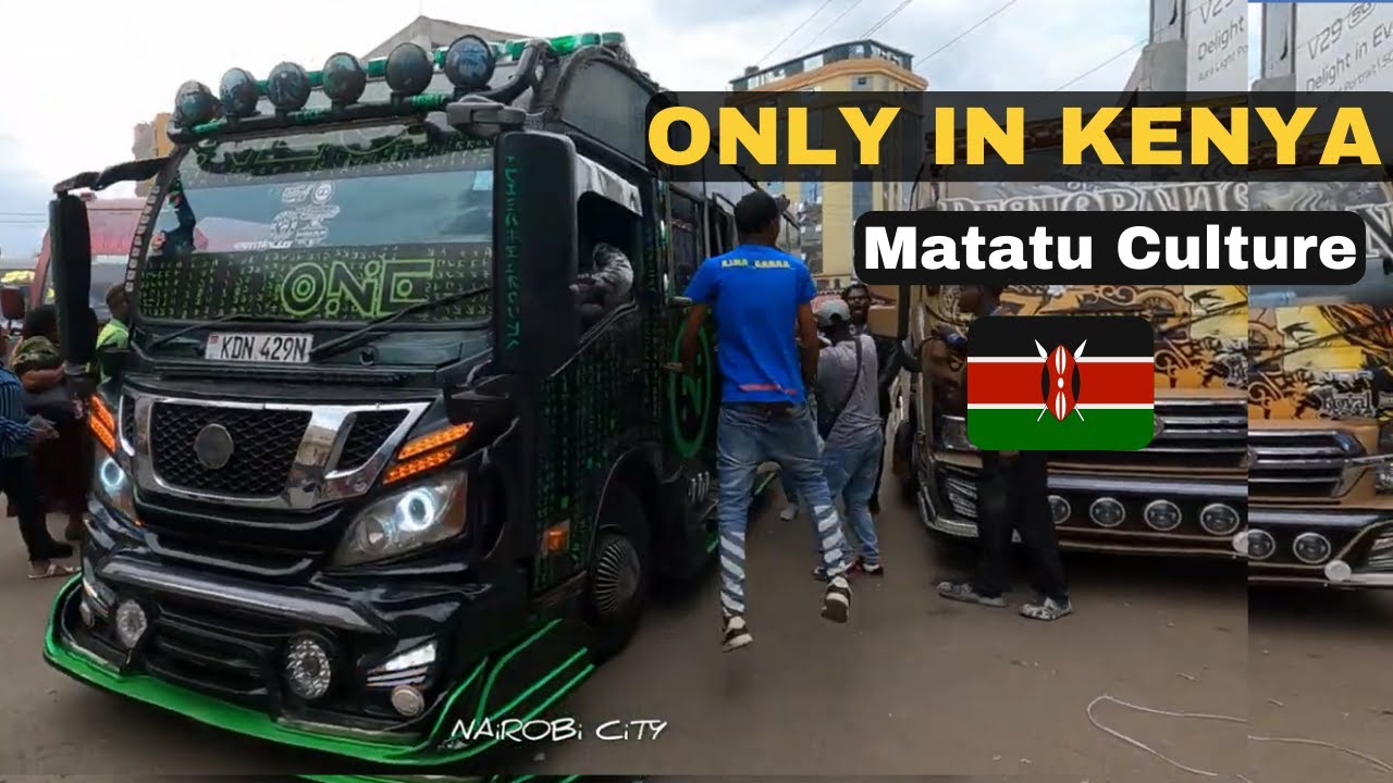 Public Transport in Kenya is Unique! Crazy Matatu Culture