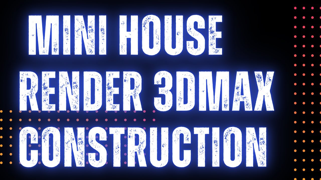 ✅  RENDER MINI HOUSE INTERIOR DESIGN 🥇