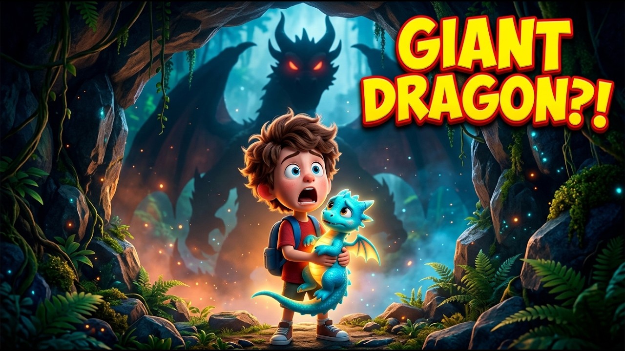 Leo Helped a Lost Dragon… Then a Giant Shadow Appeared! 🐉