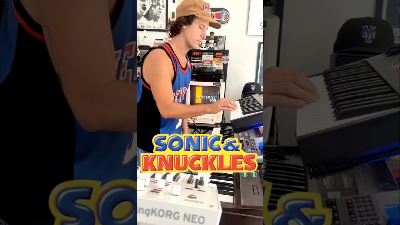Sonic & Knuckles (Sega, 1994) Flying Battery Zone #synth #retrogaming #sonicthehedgehog