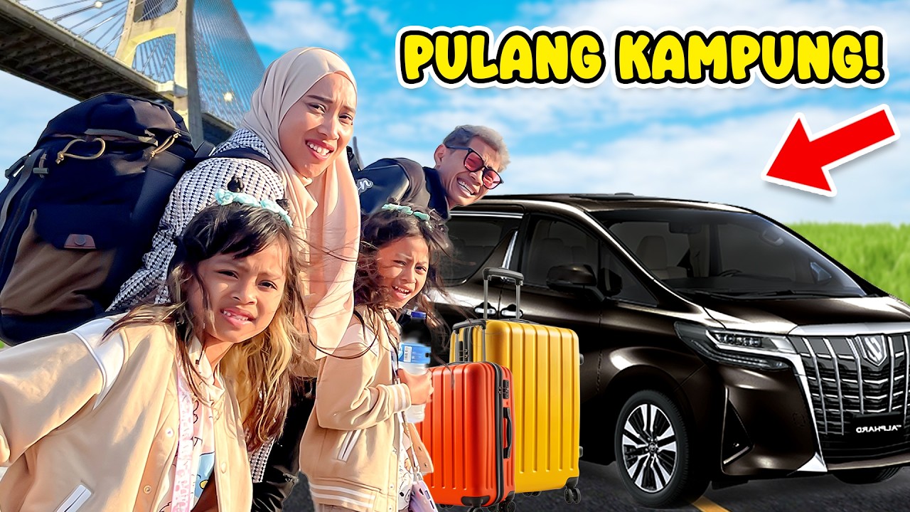 VLOG 1 JAM PERTAMA KALI ALUNA DAN AMANDA PULANG KAMPUNG KE MADURA!! KETEMU KELUARGA BESAR!!