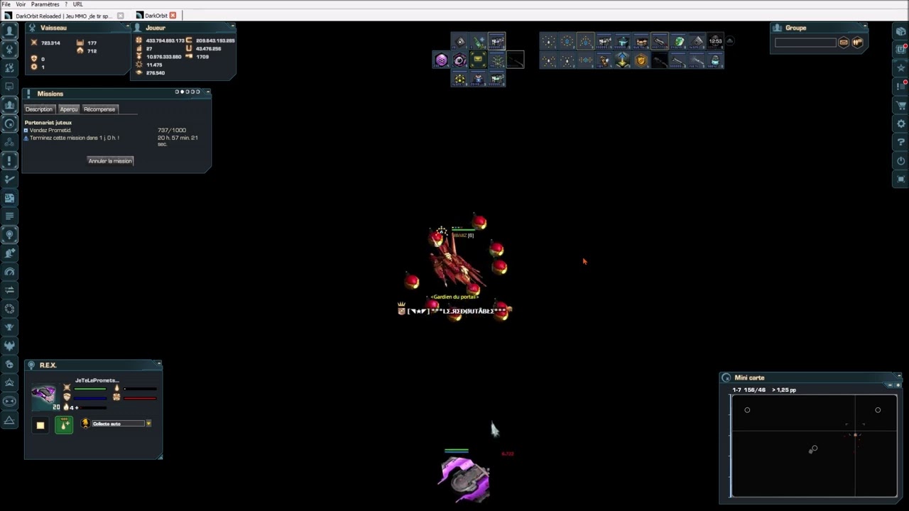 Voila comment on joue à DarkOrbit en 2024 !!! Des développeurs, une équipe technique, où ça ??????