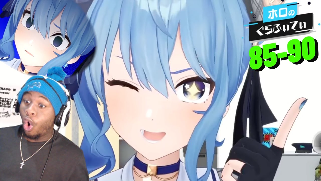SUISEI GOES WILD. | HOLOGRA REACTION [Hololive No Graffiti [#85-90]