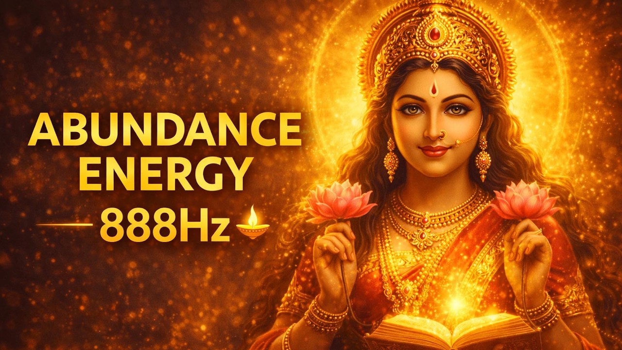 Lakshmi Mantra for Prosperity | 888Hz Golden Alignment (Cinematic Meditation)