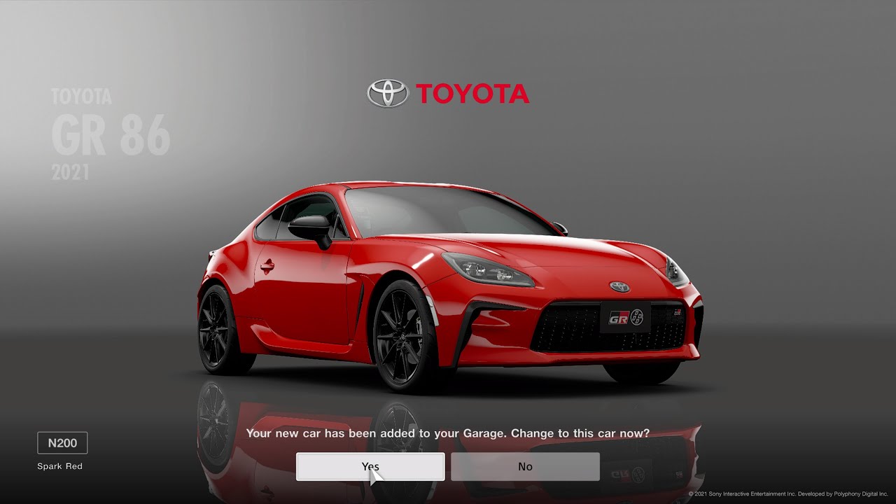 Gran Turismo™SPORT | Toyota GR 86 | Test Race