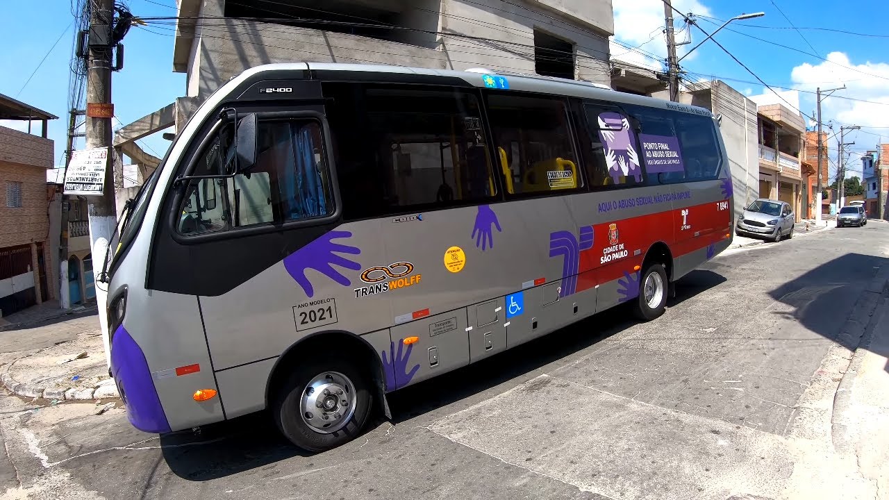 Conheça o novo Modelo de carroceria da CAIO F2400 VW - Operação pela Linha 6022/10 Parque Cerejeiras