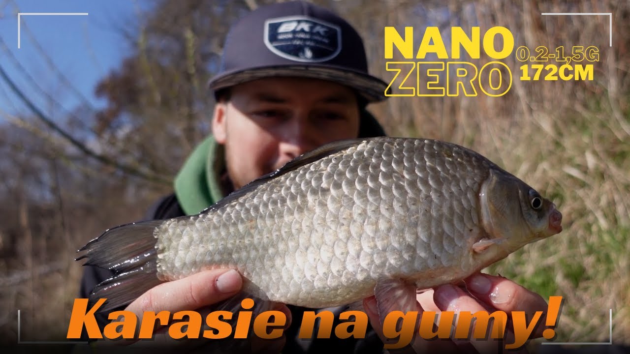 Karasie na SPINNING! Jakie gumy na białoryb?!