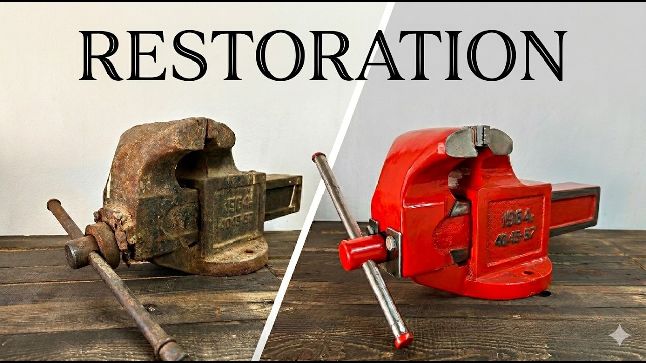 Restoration of Soviet Vise from 1964