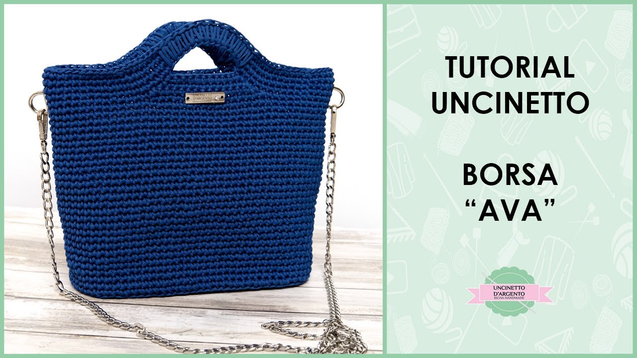 Tutorial mini borsa ad uncinetto 
