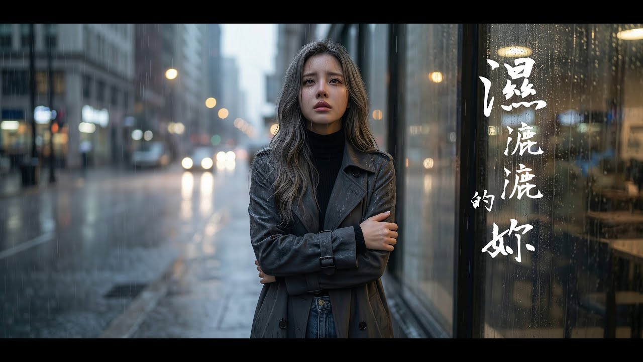 《濕漉漉的妳》妳是我眼淚裡的秘密...｜Drenched in You｜都市情感｜霧月 Xiaoloulou｜ (Official Lyric Video)