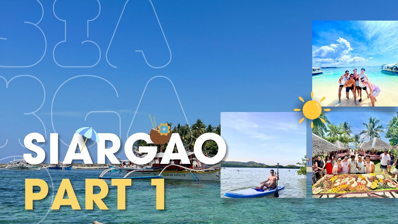 5D4N SIARGAO Budget + Itinerary | North Siargao + Tri-island Tour + Sohoton + Land Tour (Part 1/2)