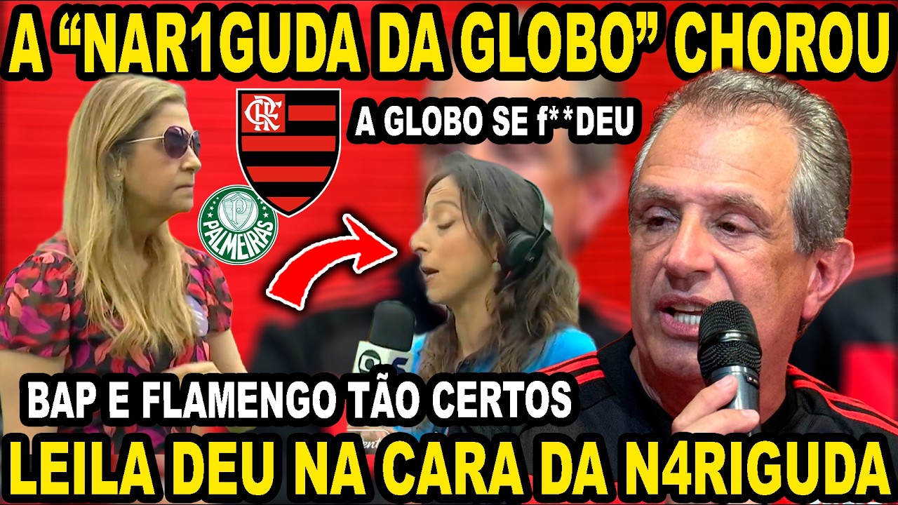 LEILA PEREIRA DEU NA CARA DA 