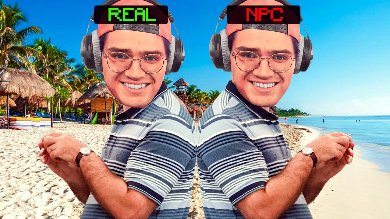 TENGO QUE SIMULAR SER UN NPC 👀