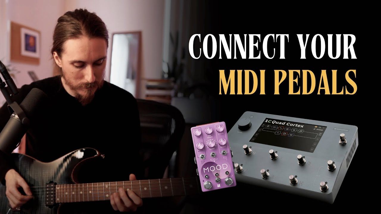 Как использовать педали MIDI-эффектов с Quad Cortex (руководство для начинающих)