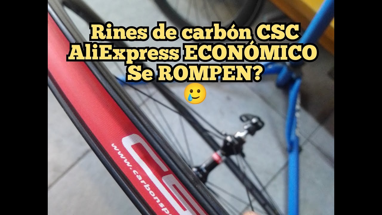 RINES DE CARBONO CHINOS ALIEXPRESS CSC BARATOS😐🈹
