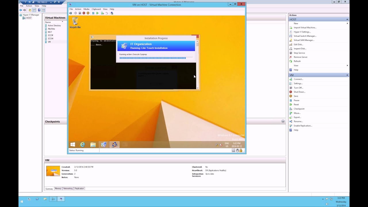 MDT - Build And Capture A Reference System