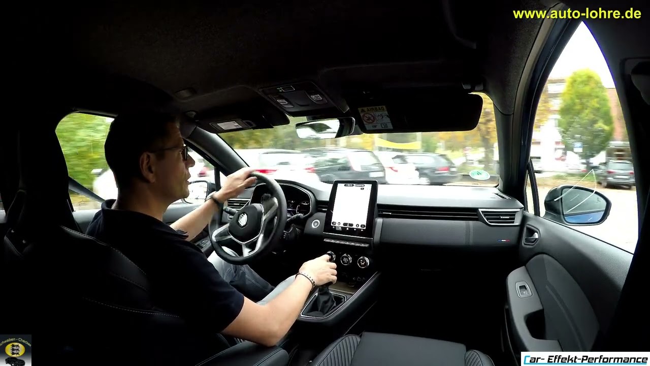 NEW Renault Clio 2023 Einparkassistent, Testbericht, Auspark-Assist, Teilautonom, Info, Teil 1