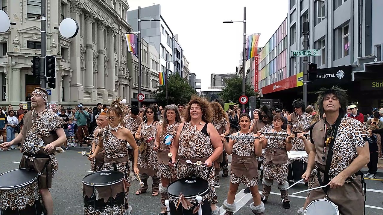 Bay Batucada 2021 The finishing touch, Street Parade at Cuba Dupa in Wellington New Zealand