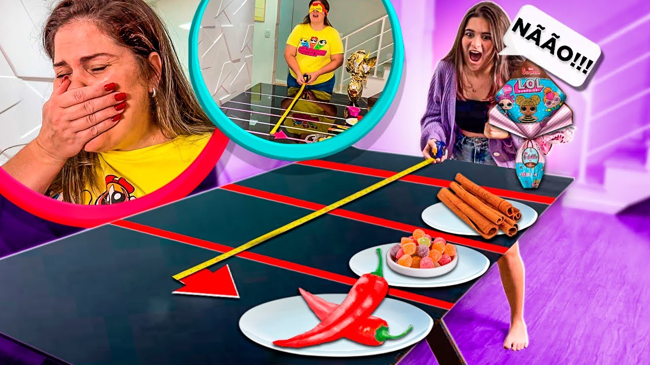ONDE A SETA PARAR VOCÊ VAI COMER!!! Desafio do tik tok