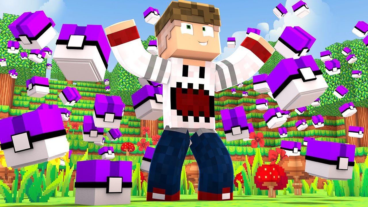 Minecraft: CHUVA DE MASTERBALL - HARDCORE POKEMON ‹ PORTUGAPC ›