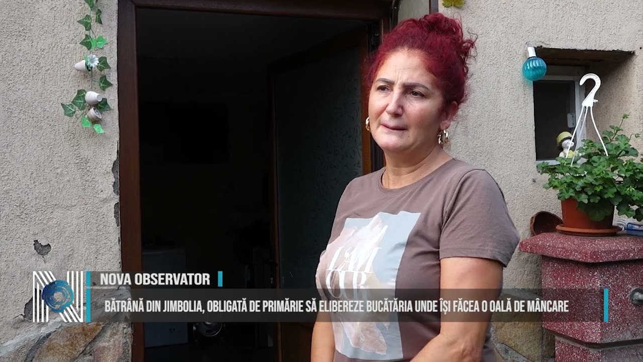 Bătrână din Jimbolia, obligată de Primărie să elibereze bucătăria unde își făcea o oală de mâncare