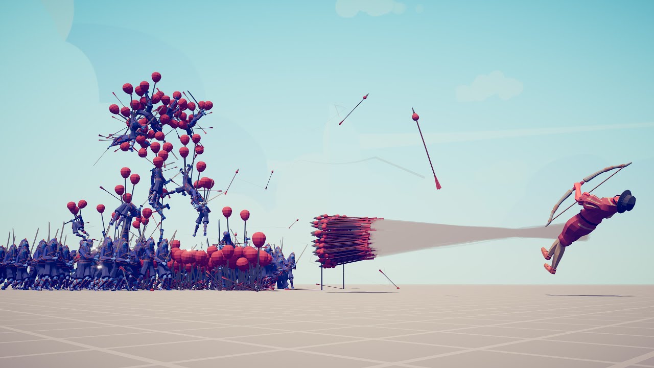 GOD BALLOON ARCHER vs ARMIES - Totally Accurate Battle Simulator TABS