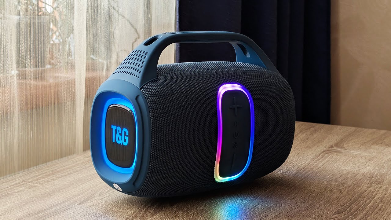 T&G TG674 Портативная Bluetooth Колонка (30 Вт): Распаковка и Демонстрация