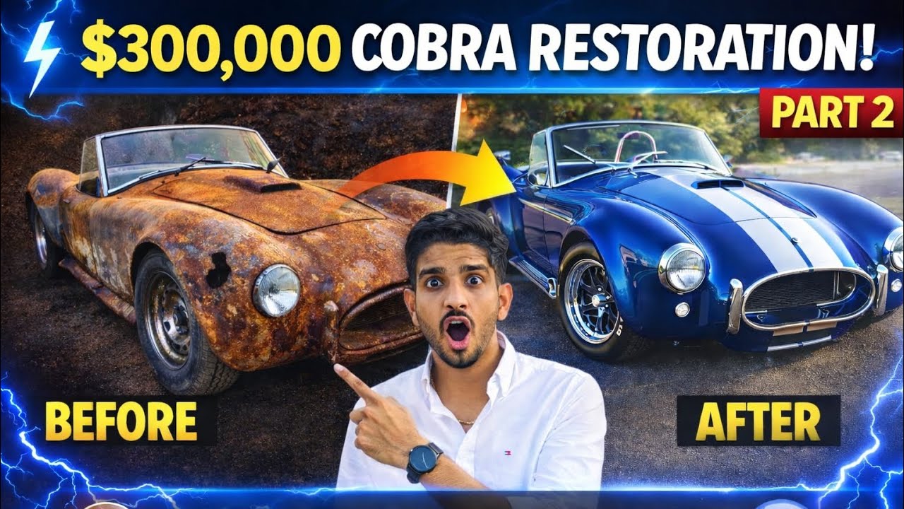 Shelby Cobra Restoration worth $300000  | Part 2 |