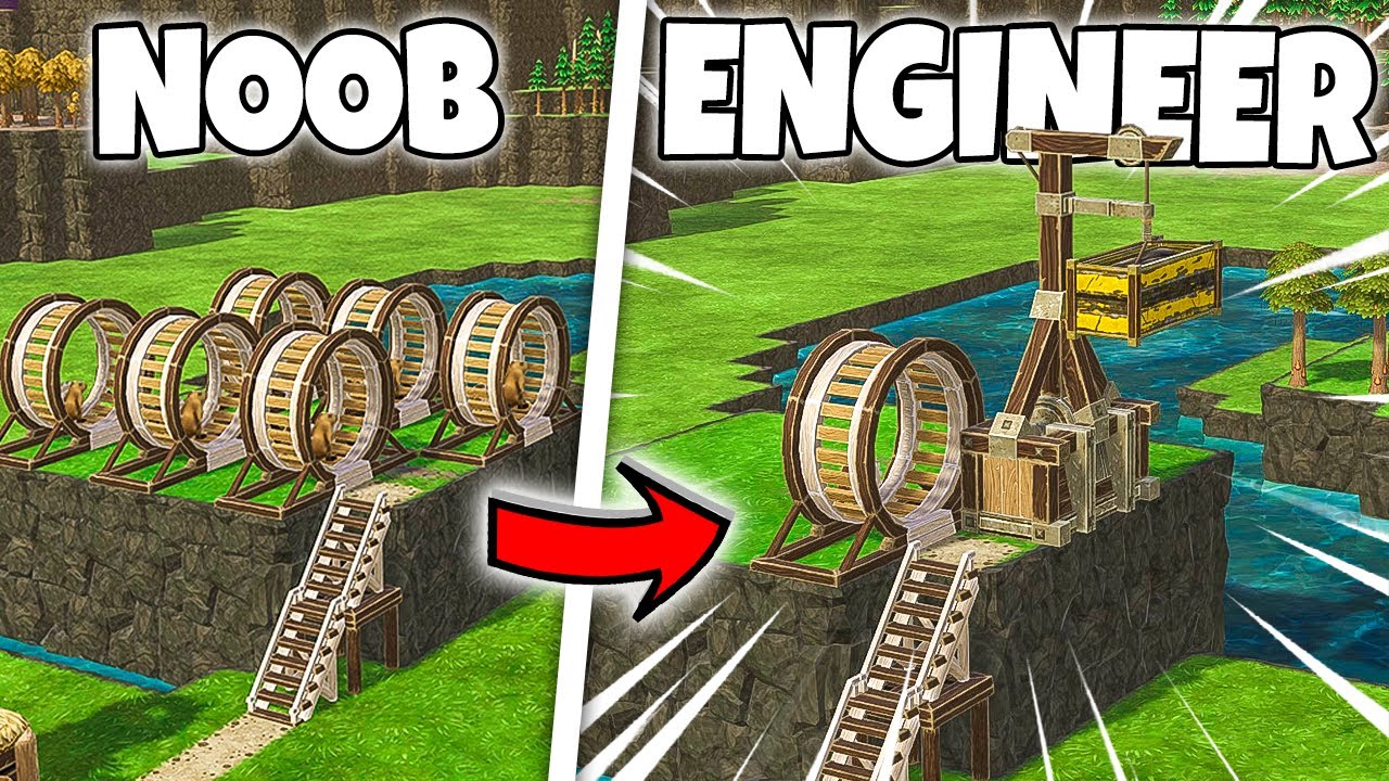Using ADVANCED ENGINEERING to save energy! Timberborners!