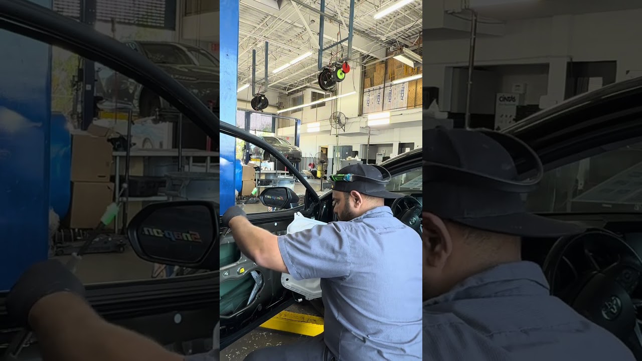 Toyota Camry 2019 cambio de manilla de puerta delantera door handle replacement