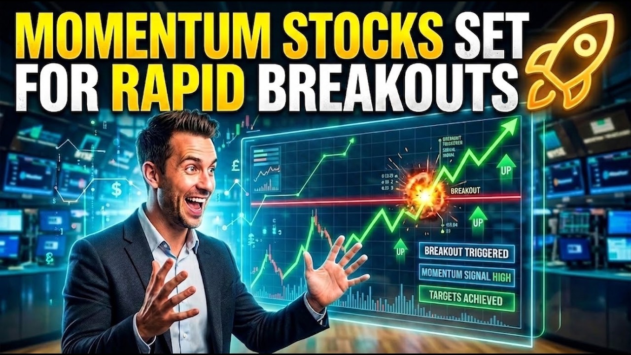 Top four Momentum Stocks Set for Breakouts | Best Swing Trading Stocks