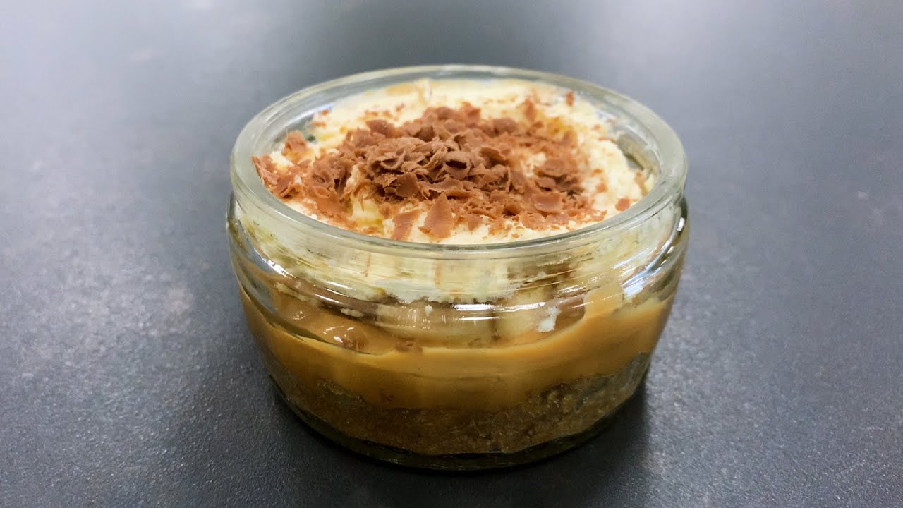Mini banoffee pies