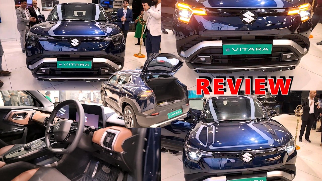 INTRODUCING THE MARUTI SUZUKI eVITARA | India’s New Electric SUV | REVIEW | Riyaz Ki Duniya