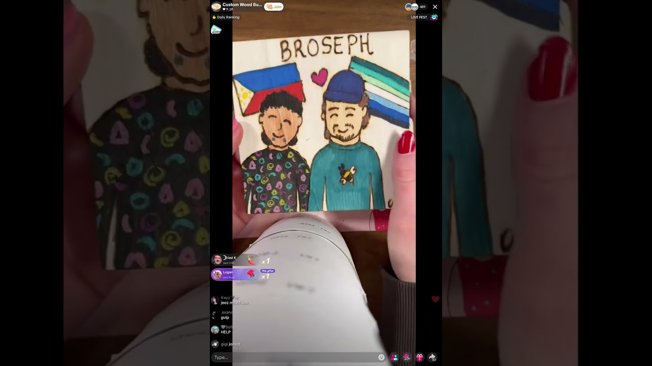 CustomWoodBurning 5th February 2026 TikTok Live