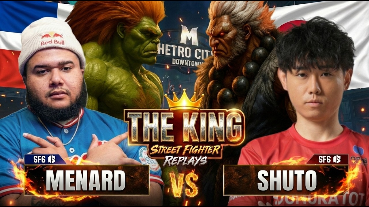 🔥 SF6 ▰ MENARD (Blanka) vs SHUTO (Akuma) ▰ Street Fighter 6 🔥