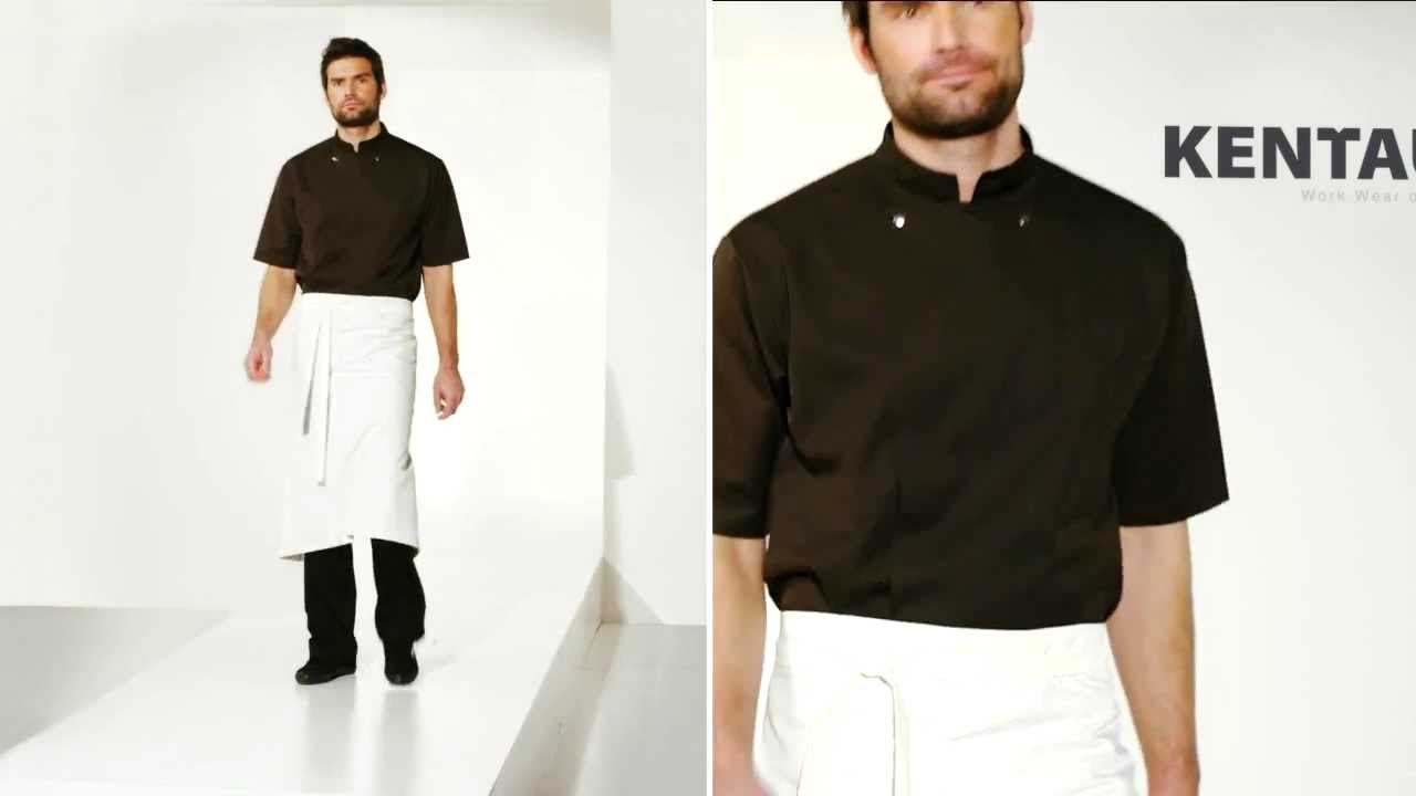 Unisex Chef-/Waiters Jacket 2360 & Apron 31040 Kentaur catwalk EN 02